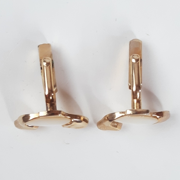 Rare Tie Clip Gold Vintage With Chain - Picture 8 of 8